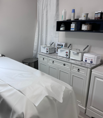Annie's Beauty and Body Waxing 18 Clean and modern waxing treatment room with professional setup